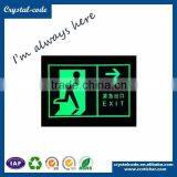 China Supplier New Products Glow in the Dark Fluorescent Alphabet Sticker Paper