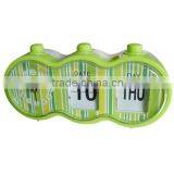 Press Button Calendar Table Clock