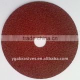 4 inch 100x16mm fibre sanding discs for metal