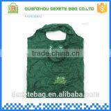 China Porable Foldable Dark Green Shopping Custom Printed Tote Bag thumbnail-2