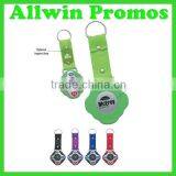 Promotional Mini Plastic Compass With Lanyard Keychain thumbnail-1