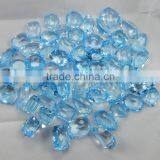 Natural Swiss Blue Topaz Faceted Gemstone, Blue Topaz Loose Gemstone thumbnail-1