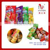 Fruit Flavor Hamburg Shape Lollipop With Light Sticks