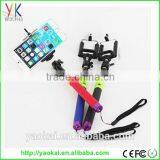 Top Selling Factory Price Wholesale in Stock Selfie Stick With Cable,cable Take Pole Selfie Stick,Z07-5S thumbnail-2