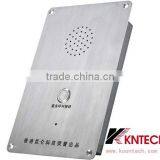 KNTECH Industrial Emergency Telephone Wireless Elevator Phones stainless stell Internet public address speaker phone