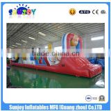 2016 Hot selling Olympics water obstacle inflatable obstacle course for adult and kids