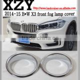 2014-15 B*W X3 front bumper fog lamp cover r fog light cover for X3