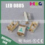 High Bright 1.1T Sanan Chip 25mA 0805 Blue Smd Led Speicification thumbnail-5