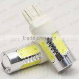 11W W21W 7443 T20 Car LED Brake Turn Lights Reverse Back up Light Bulbs thumbnail-4