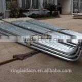 Galvanized Steel Tapered Power Pole 3m Garden Lighting Pole Light Bajaj Street Light Poles Price List thumbnail-2