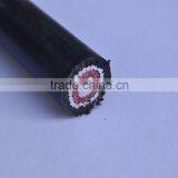Copper Aluminum Alloy Conductor Xlpe/pe/pvc Insulated Concentric Cable 2*8awg
