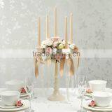 Promotional Fantastic Simple Metal Candle Holder Centerpiece Candelabra thumbnail-6