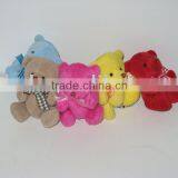 2014 Wholesale Colorful Plaid Ribbon Bows Used on Puppy Bears