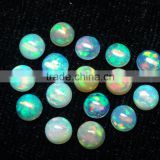 5mm +++AAANatural Ethiopian opal Round cabochon Natural opal semi precious gemstone calibrated opal
