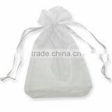 White Wedding Gift Organza Drawstring Bag From China thumbnail-4