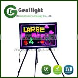 Hotsale 60*80cm Acrylic Flashing Illuminated Erasable RGB Magic LED Writing Board