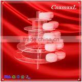 2016 Fast-sell New Patent Multifunctional Macaron Tower ,5 Tier Acrylic Tower Stand ,Macaron Display Tray,macaron Packaging thumbnail-1