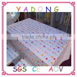 Soft square christmas pvc tablecloth,table cover
