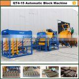 Automatic Brick Production Line QT4-15C Hydraulic Concrete Brick Making Machine thumbnail-2