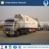 Refrigerator van truck for meat and fish