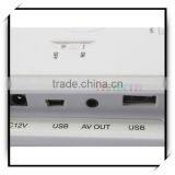 China High Quality Wide Figure Screen Butterfly Shaped 7 Inch Digital Photo Frame White thumbnail-5