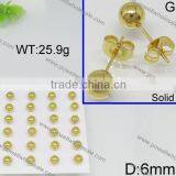 Latest Fashion Style Earring Stud Gold Plated thumbnail-2