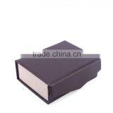 Wholesale Custom High-grade PU Leather Pocket Watch Box, Brown Beautiful Gift Box