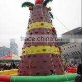 Safety Exciting Amusement Game Inflatable Climbing Wall for Sale thumbnail-3