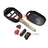 Remote Key Shell for Toyota 3+1 Button Case Fob Cover Blank With Toy43 Blade and Red Speak Button thumbnail-3