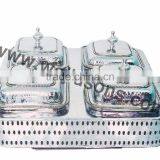 Rounded Base Handmade Chafing Dish for Sale | High Quality Metal Made Chafing Dish | Stainless Steel Chafing Dish thumbnail-5