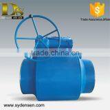 Worm Gear Full Bore Oil and Gas Floating Valve thumbnail-2