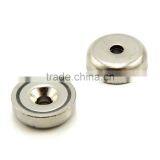 20mm Cup Magnet With Cuntersunk Borehole thumbnail-1