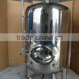 Stainless steel brew tank with spray ball,manhole,cleaning pipe