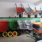 China Steel Wheelbarrow Cheap Hand Trailer WB6400 for Sale thumbnail-4