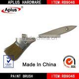 Bent Wooden Handle Angle Grinder Paint Brush thumbnail-1