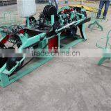 1.6mm Steel Wire Positive and Negative Twisted Barbed Wire Machine thumbnail-3