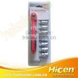 3/8" Ratchet Handle With Socket