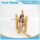 Christmas Thanksgiving Gifts Classic Toddler Game Wooden Hammer Toy Pound-A-Peg Pounding Bench Early Explorer thumbnail-5