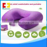 U Shape Inflatable Travel Neck Pillow thumbnail-1