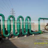 Industrial Rotary Drum Dryer 9.5' x 48', Set up for Drying Sawdust thumbnail-3