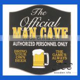 Personalized Pub Sign MDF Sign for PUB UV printing on wood Advertising Board