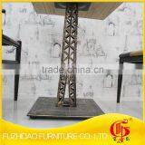 New Wrought Iron Bench Table With Themed Restaurant thumbnail-3