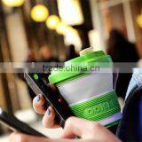 Creative Portable Travel Silicon Folding Cups Telescopic Gargle Cup Tea Bottles thumbnail-5