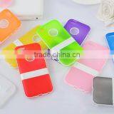 TPU Color Phone Protective Case With Bracket for IPhone5C thumbnail-6