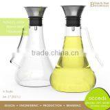Hand Made Pyrex Glass Wholesale Juice Bottles thumbnail-6