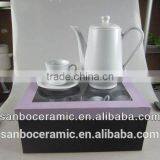 New Shape Design Black Glaze Tea Pot With Cups, Gift Box Packing thumbnail-1