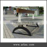Public Serive Rest Metal Outdoor Bench thumbnail-1