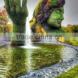 Large Size Outdoor Artificial Grass Sculpture for Outdoor Ornament thumbnail-1