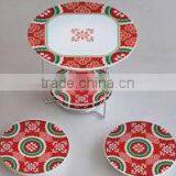 5pcs Cake Plate, Plate Set, Porcelain Plate thumbnail-2