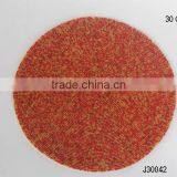 Mutli Colour Glass Beaded Table Place Mat in Round Shape thumbnail-1